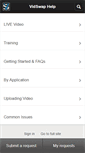 Mobile Screenshot of help.vidswap.com